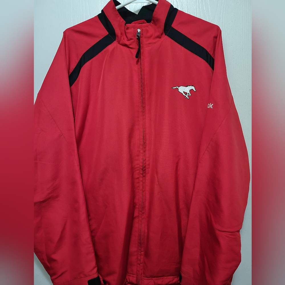 Mens Reebok Calgary Stampeders Windbreaker Jacket